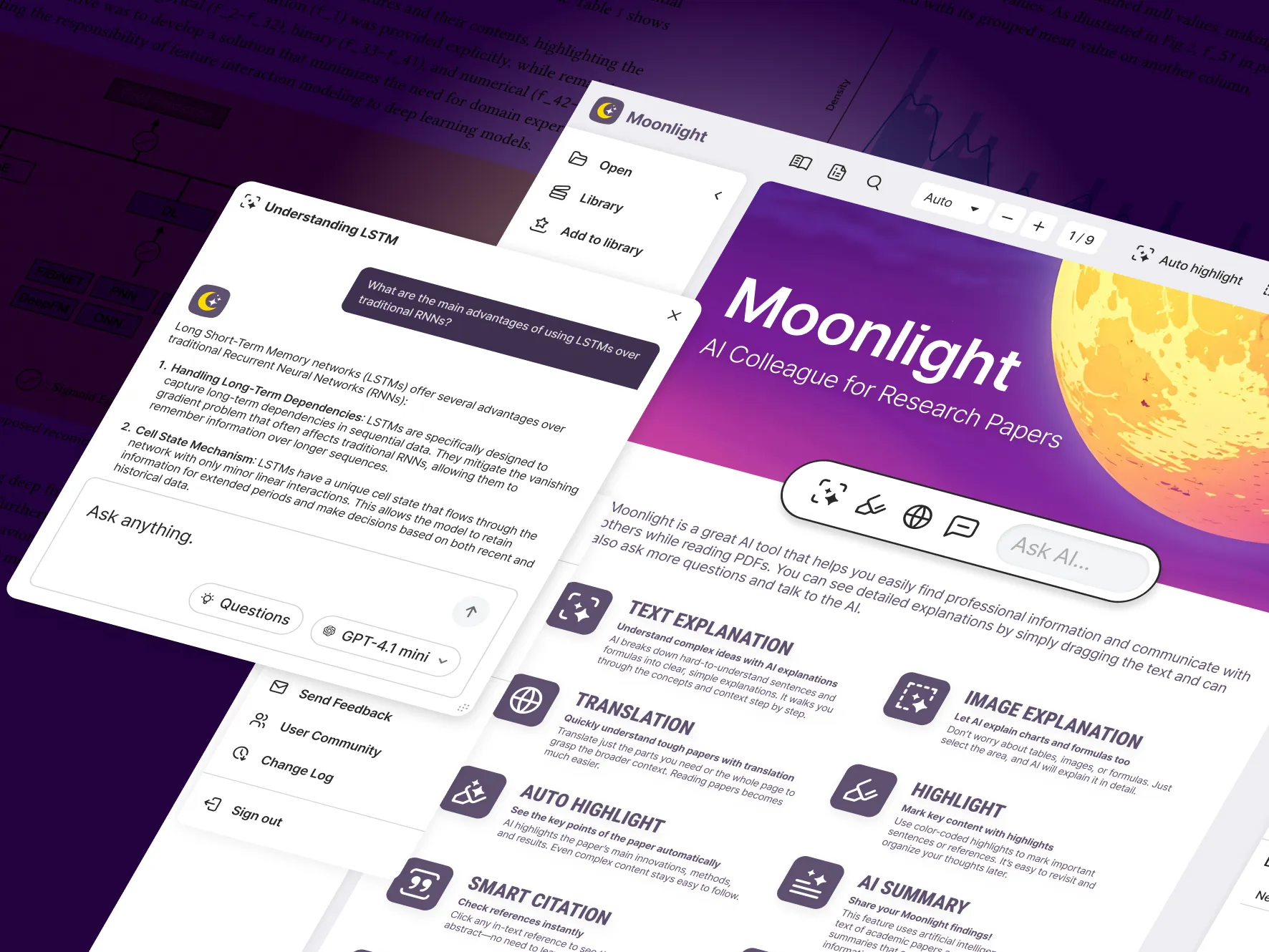 Moonlight app screenshot